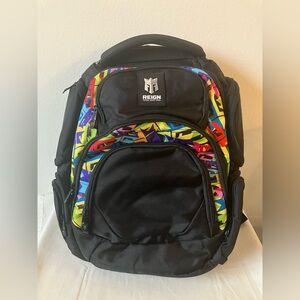 Reign Total Body Fuel Monster Energy Drink Backpack Bag Mutiple Pockets
